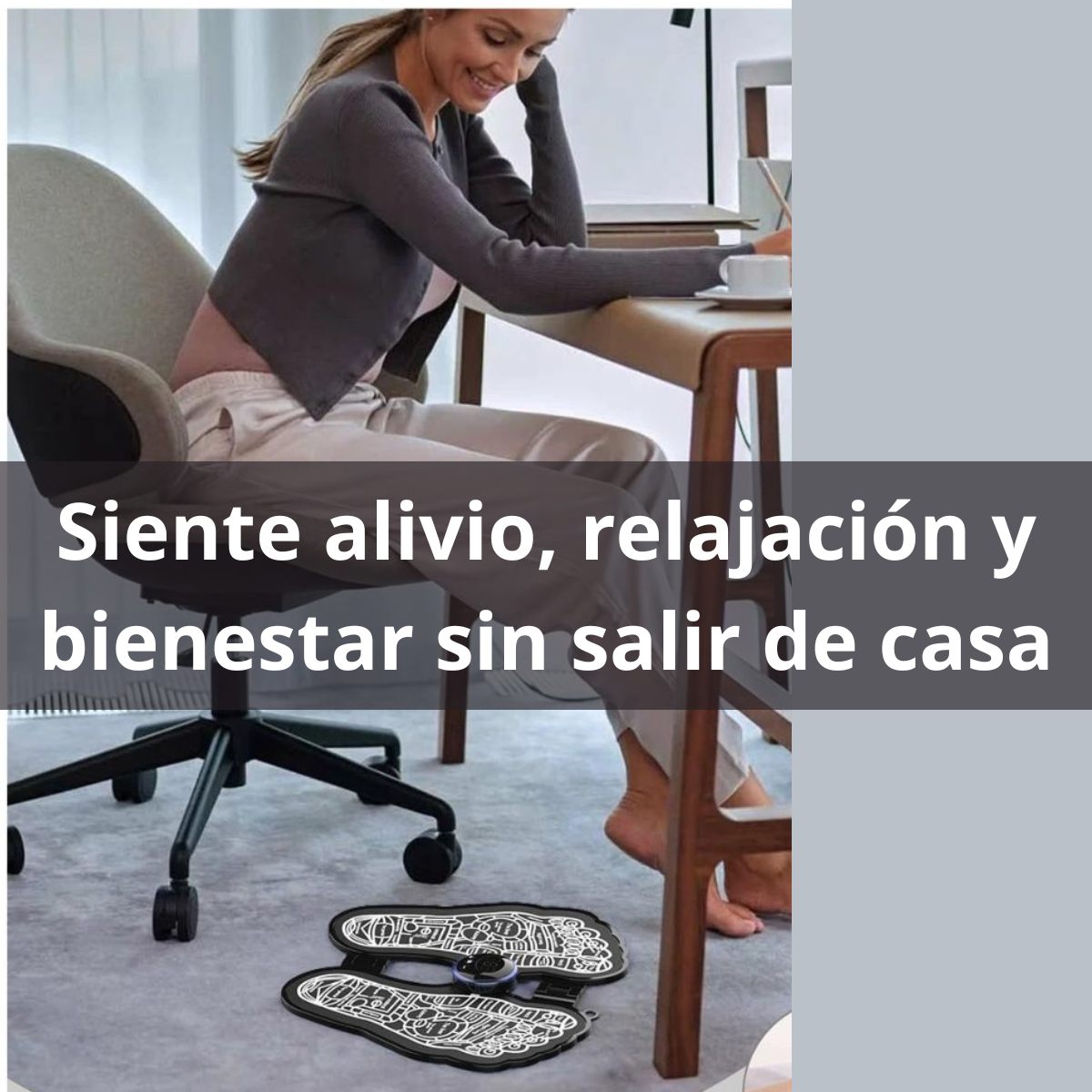 MASAJEADOR DE PIES INTELIGENTE CON CARGA USB